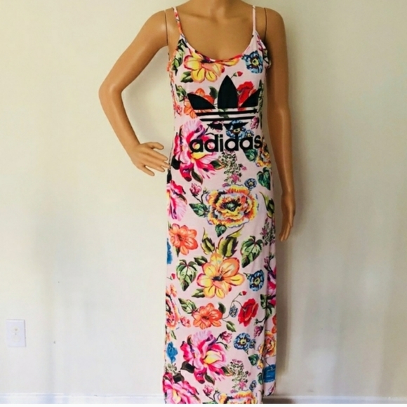 Adidas Orginals x Farm Rio Floralita Maxi Dress - Picture 3 of 7